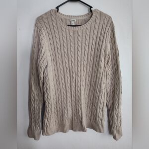 L.L.Bean Cable Sweater